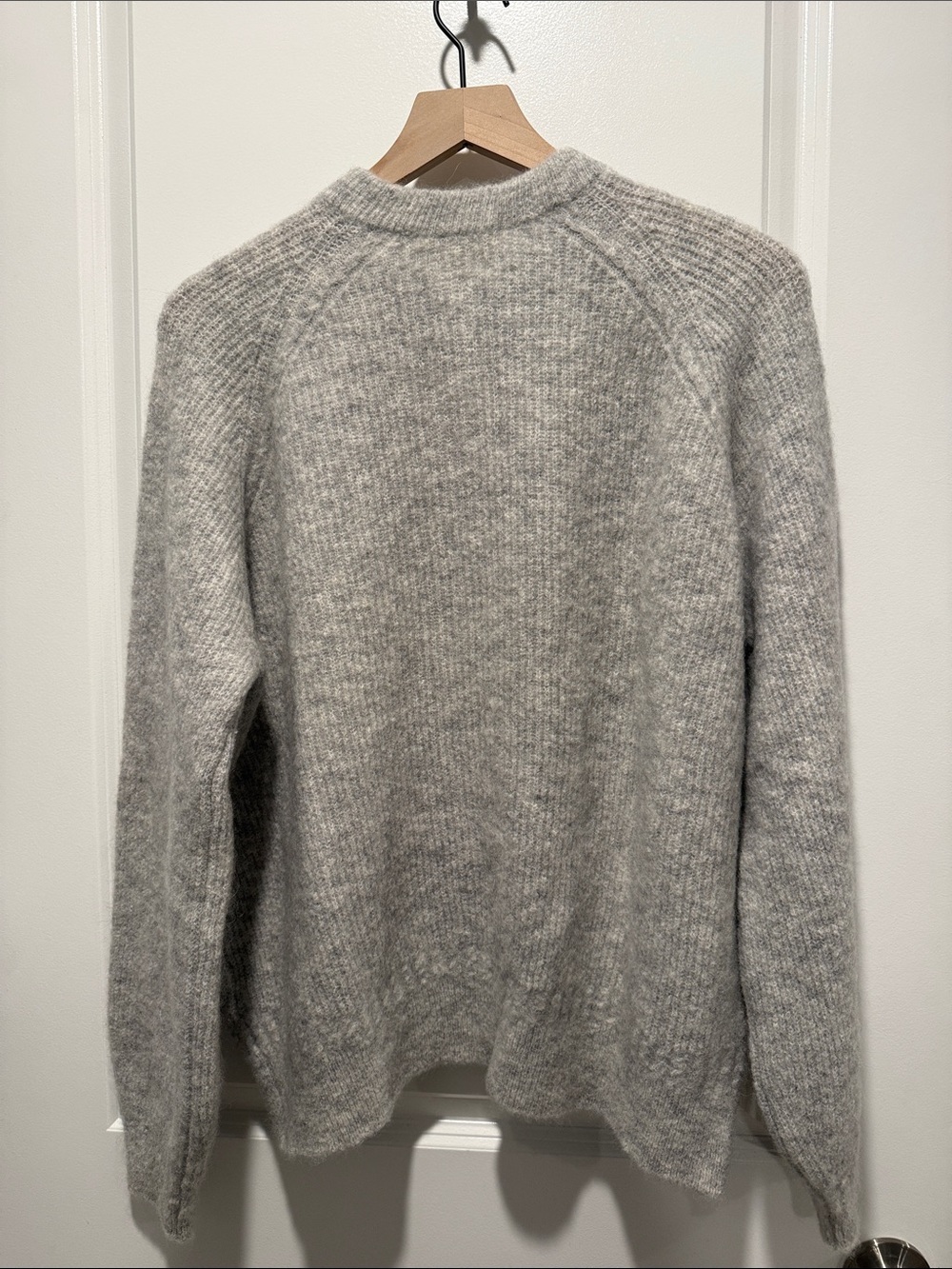 Sezane Othello Cardigan Light Pearl Grey - Size XXL - Picture 2 of 4